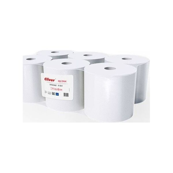 Cliver Ręcznik Midi R130/1 Extra Biały Standard Cliver