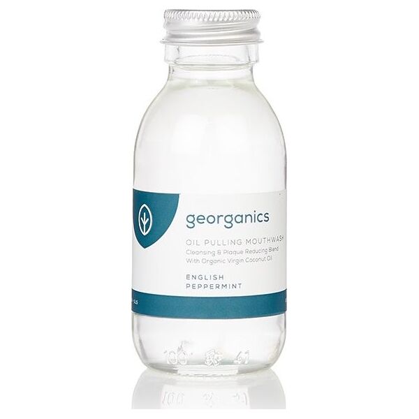 Georganics Olej do płukania ust English Peppermint 100ml