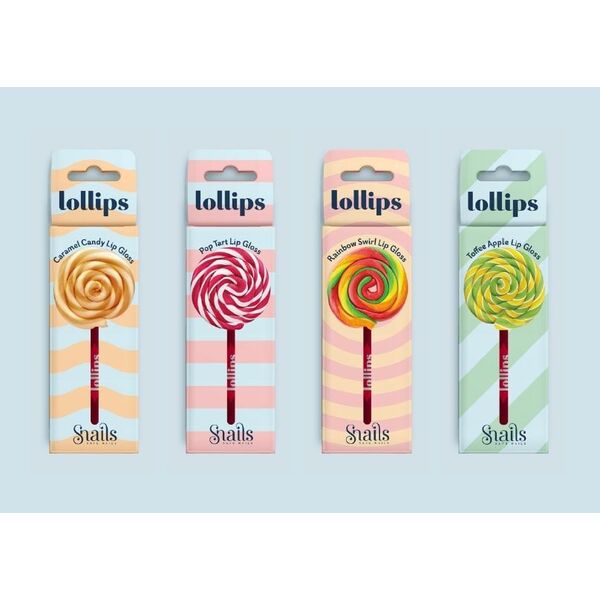 Snails Błyszczyk Snails Lollips – Toffee Apples dla dzieci, 3ml