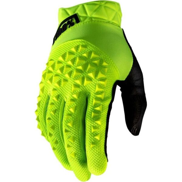 100% Rękawiczki 100% GEOMATIC Glove fluo yellow roz. XL (długość dłoni 200-209 mm) (NEW)