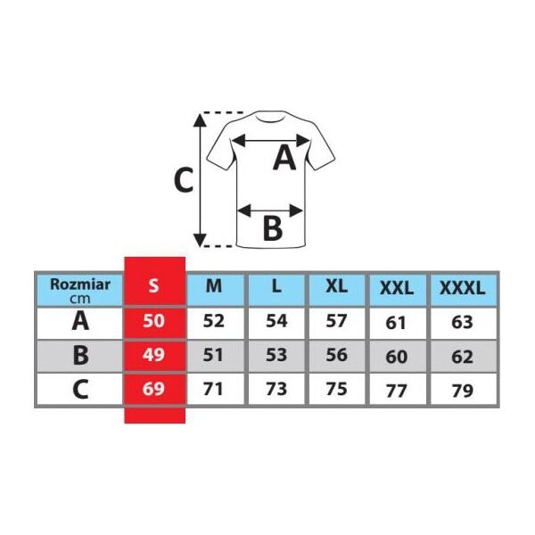 Dedra koszulka męska t-shirt odblaskowa, żółta rozmiar XL (BH81T1-XL)