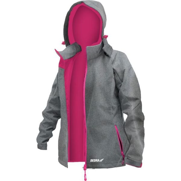 Dedra kurtka damska softshell, rozmiar M, 96% poliester + 4% elastan (BH65KS-M)
