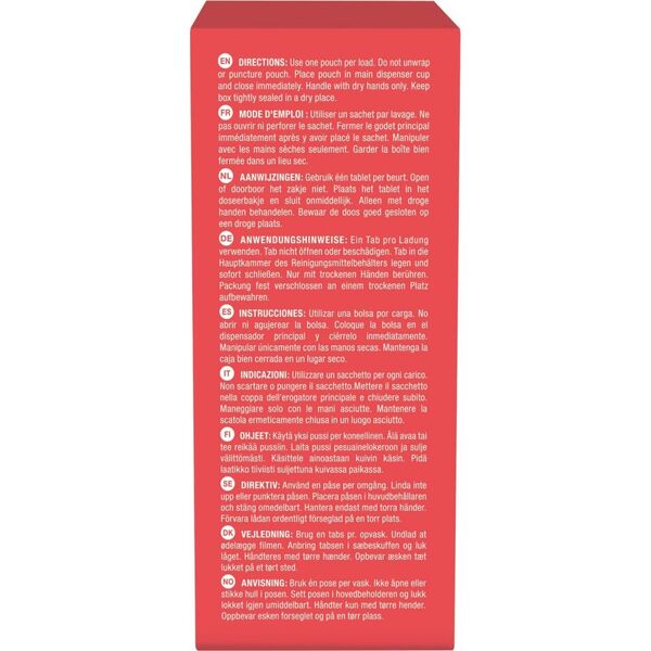 Attitude Tabletki do zmywarki Rozpuszczalne saszetki (26 szt), 520 g