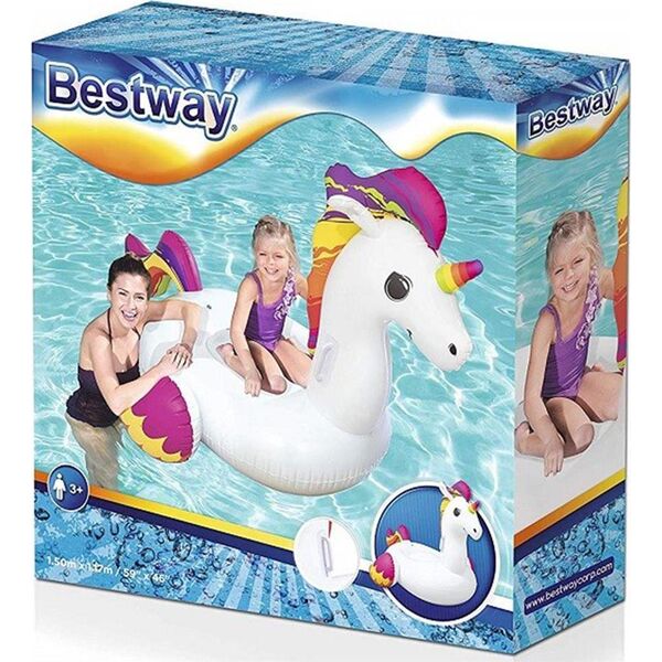 Bestway Dmuchany Jednorożec 155 x 119 cm Bestway 41114