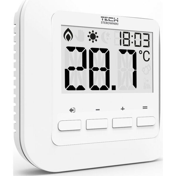 Tech Regulator pokojowy dwustanowy ST-295v2 biały