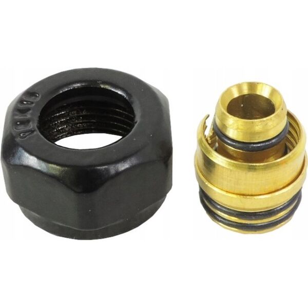 Varioterm Złączka zaciskowA PEX GW 3/4" x 16x2 PEX czarny mat