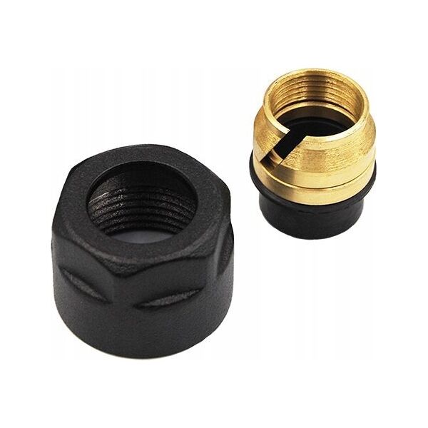 Varioterm Złączka/Adapter zaciskowy GW3/4"x15x1 czarny str. (cu)