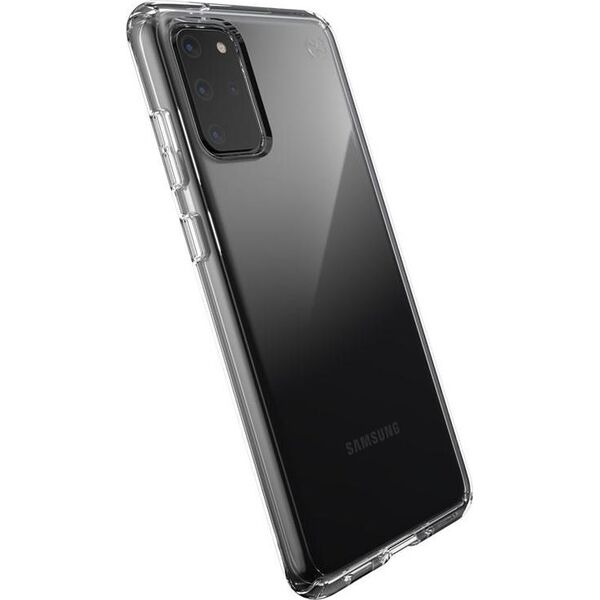 Speck Speck Presidio Perfect-Clear - Etui Samsung Galaxy S20+ z powłoką MICROBAN (Clear/Clear)