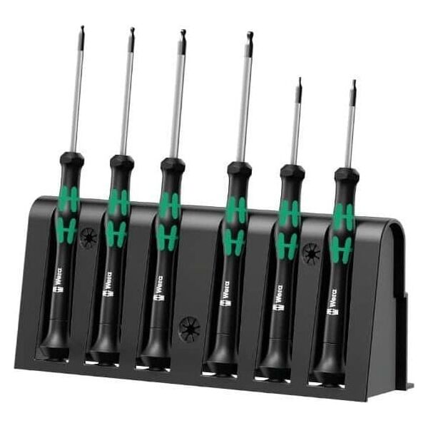 Wera wkrętaki precyzyjne sześciokątne 6 częściowe Kraftform Micro 2052/6 (5118156001)