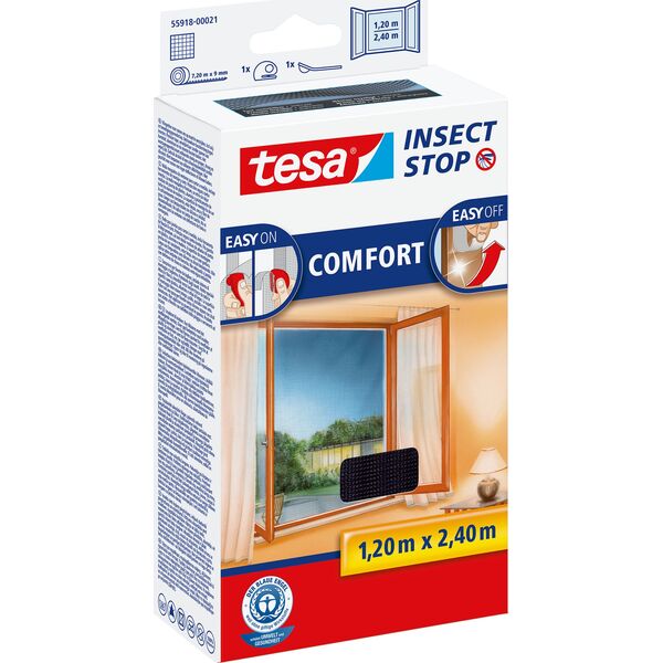 Tesa moskitiera okienna 1,20x2,40m (55918-00021-00)