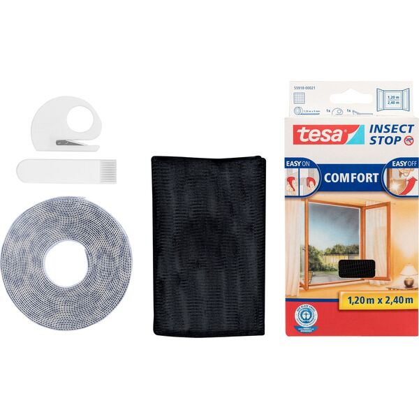 Tesa moskitiera okienna 1,20x2,40m (55918-00021-00)