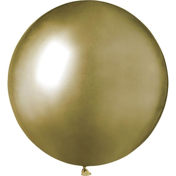 GoDan Balon lateksowy - shiny złoty - 48 cm uniwersalny
