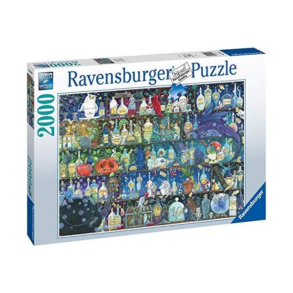 Ravensburger Puzzle 2000 elementów Szafka z trucizną