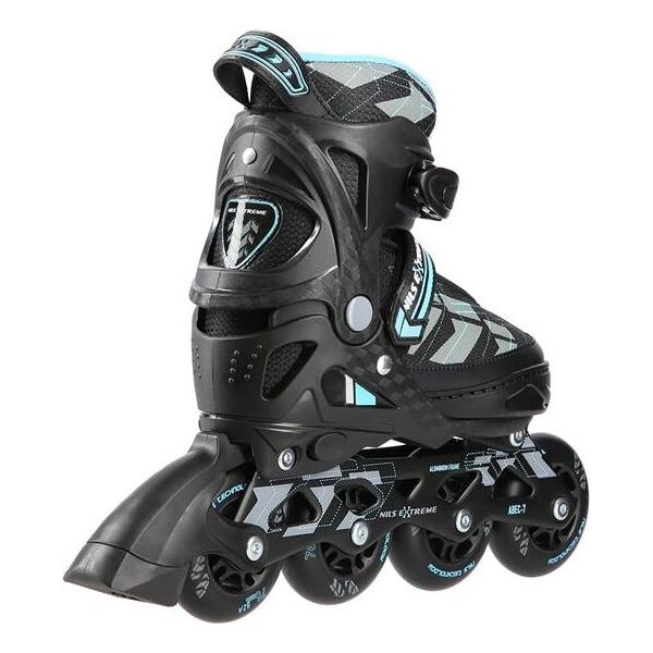 Rolki Nils Extreme NA11002 rekreacyjne regulowane czarne r. 39-42