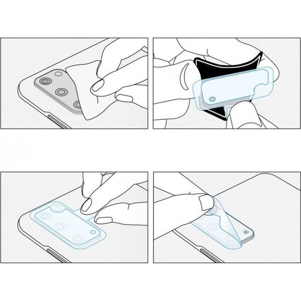 Ringke 3x Szkło Ringke ID Glass na aparat obiektyw do Samsung Galaxy S20 uniwersalny