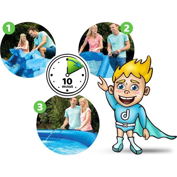 Intex Basen rozporowy Easy Set 396cm (28143)