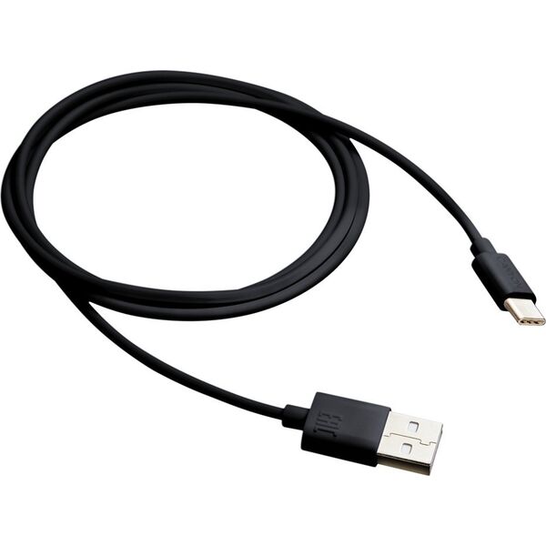 Kabel USB Canyon USB-A - USB-C 1 m Czarny (CNE-USBC1B)