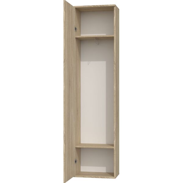 Topeshop SZAFA DUO LUSTRO WIESZAK PRZEDPOKÓJ DĄB SONOMA (DUO SZAFKA SONOMA)