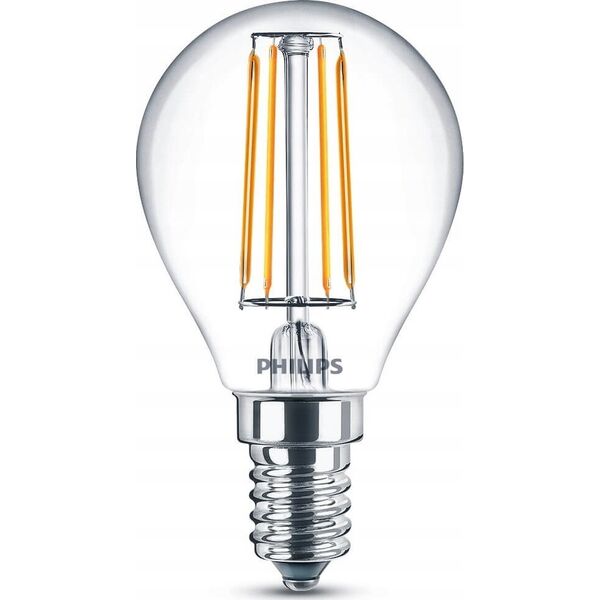 Philips ŻAR.LEDLUSTER ND 4.3W=40W E14 827 P45 CL