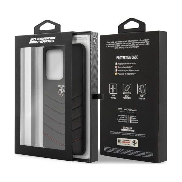 Ferrari Ferrari Hardcase FEHQUHCS69BK S20 Ultra G988 czarny/black Heritage