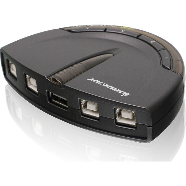HUB USB IOGear 4x USB-B  + 2.0 (GUB431)