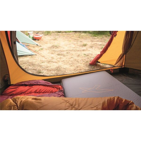 Easy Camp Mata samopompująca Siesta, pojedyncza, 5 cm, szara