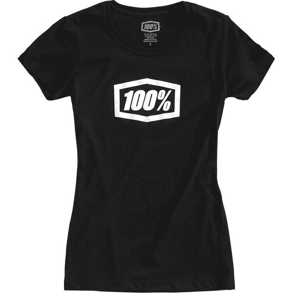 100% Koszulka damska Essential Black r. M