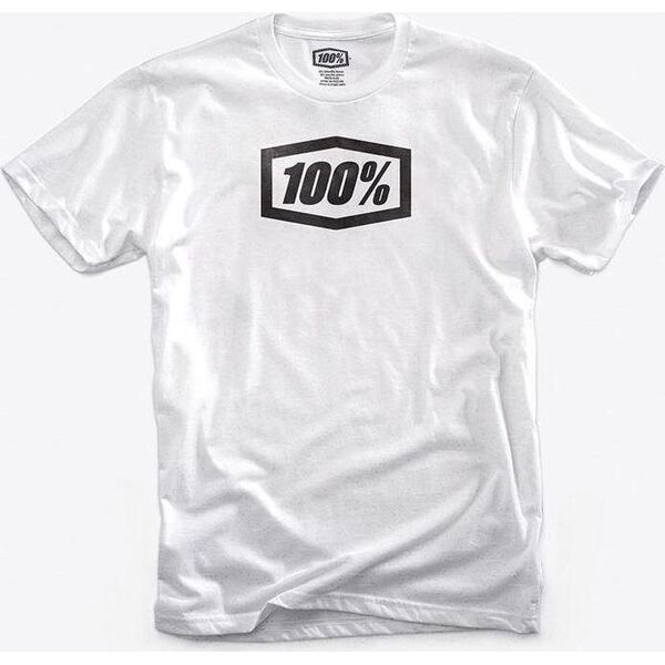 100% T-shirt 100% ESSENTIAL krótki rękaw White roz. M (NEW)