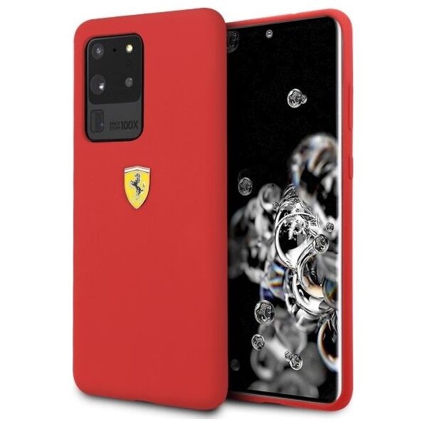 Ferrari Ferrari Hardcase FESSIHCS69RE S20 Ultra G988 czerwony/red Silicone