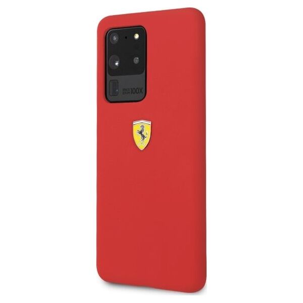 Ferrari Ferrari Hardcase FESSIHCS69RE S20 Ultra G988 czerwony/red Silicone