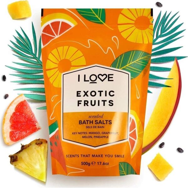 I love Sól do kąpieli Exotic Fruit 500g