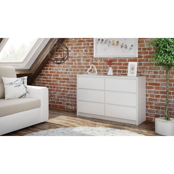 Topeshop KOMODA KARO K120 - BIEL