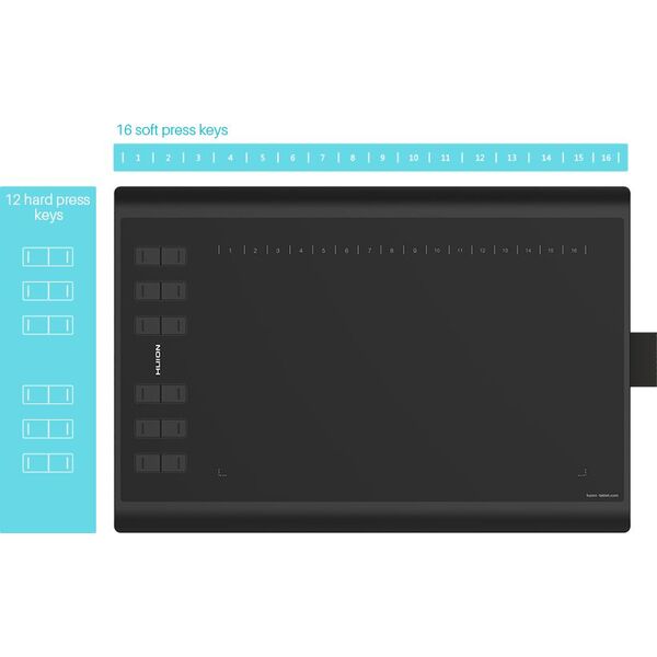 Tablet graficzny Huion Inspiroy H1060P