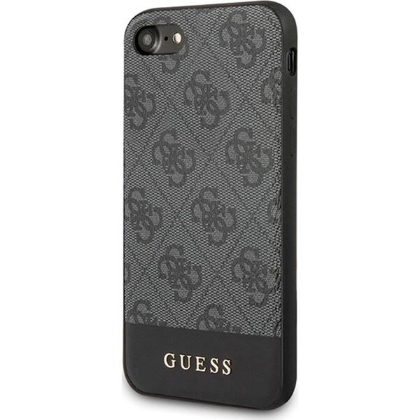 Guess Guess 4G Bottom Stripe Collection iPhone SE 2020/8/7 szary