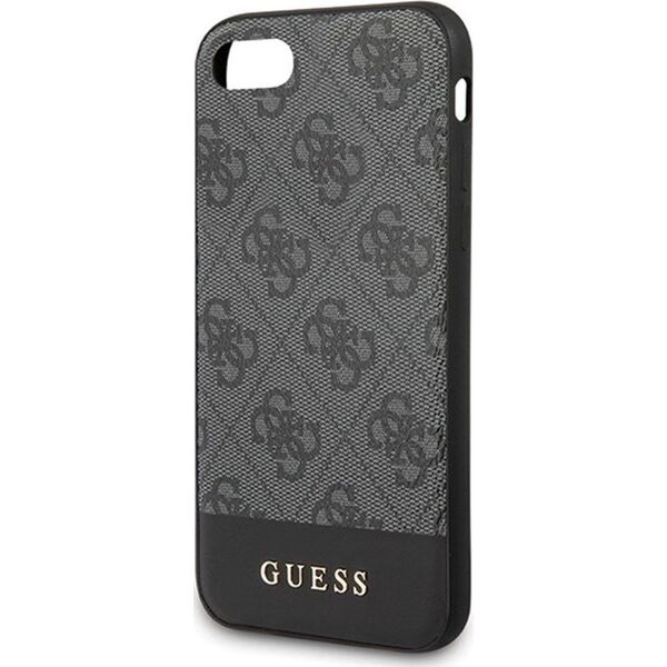Guess Guess 4G Bottom Stripe Collection iPhone SE 2020/8/7 szary