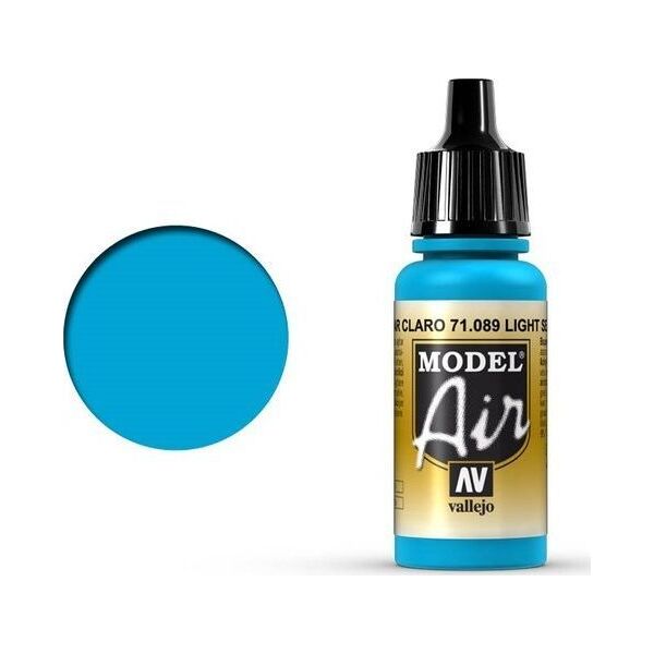 Vallejo Vallejo Model Air Light Sea Blue 71.089 uniwersalny