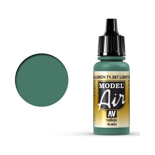 Vallejo Vallejo Model Air Light Green RLM25 71.267 uniwersalny