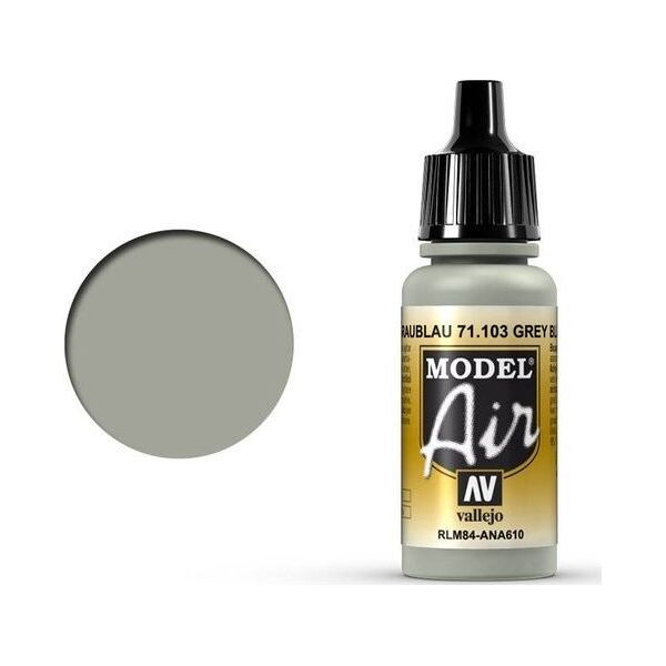 Vallejo Vallejo Model Air Gray Blue RLM84 71.103 uniwersalny