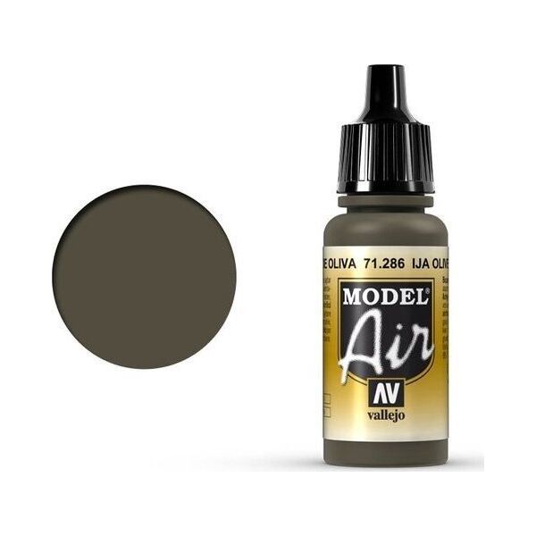 Vallejo Vallejo Model Air IJA Olive Green 71.286 uniwersalny