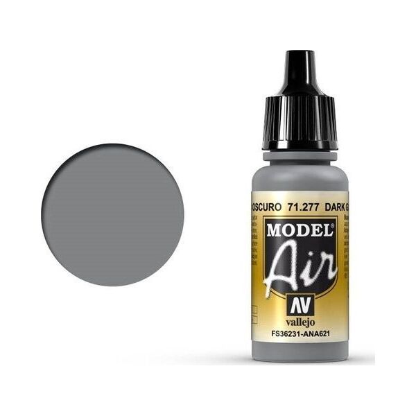 Vallejo Vallejo Model Air Dark Gull Gray 71.277 uniwersalny
