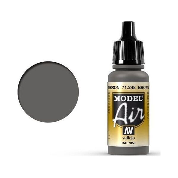 Vallejo Vallejo Model Air Brown Grey 71.248 uniwersalny