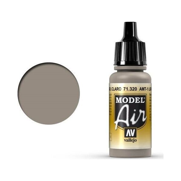 Vallejo Vallejo Model Air AMT-1 Light Grey Brown 71.320 uniwersalny