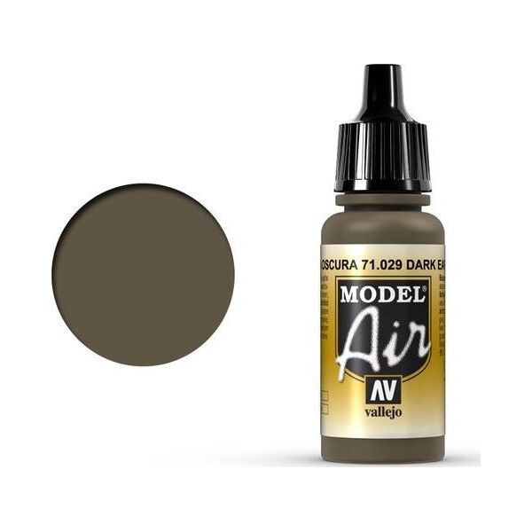 Vallejo Vallejo Model Air Dark Earth 71.029 uniwersalny