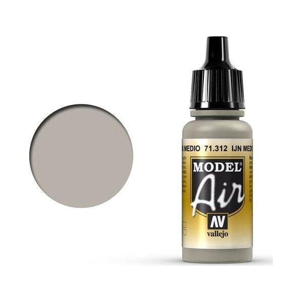 Vallejo Vallejo Model Air IJN Medium Grey 71.312 uniwersalny