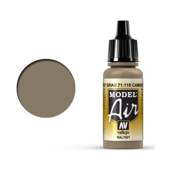 Vallejo Vallejo Model Air Camouflage Grey 71.118 uniwersalny