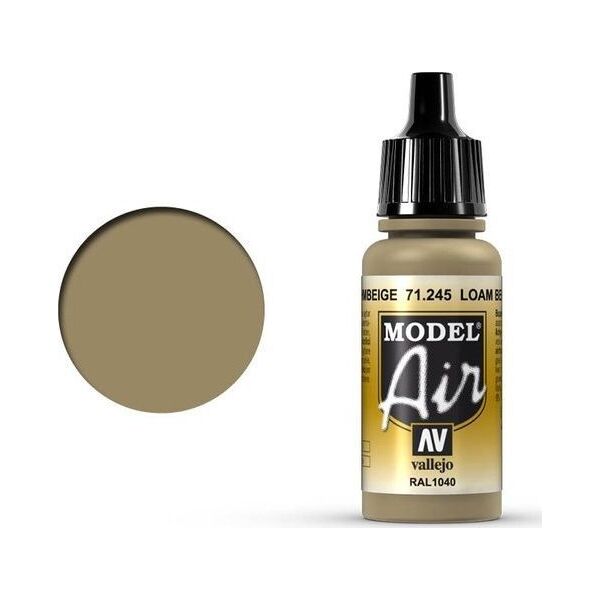 Vallejo Vallejo Model Air Loam Beige 71.245 uniwersalny