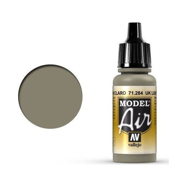 Vallejo Vallejo Model Air UK Light Mud 71.284 uniwersalny