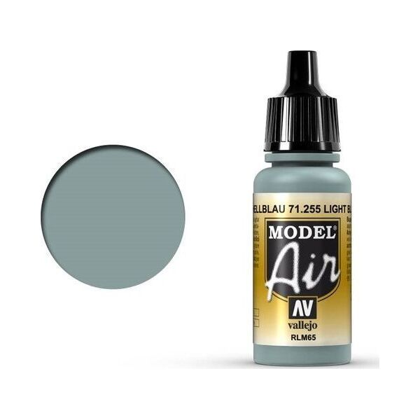 Vallejo Vallejo Model Air Light Blue RLM65 71.255 uniwersalny