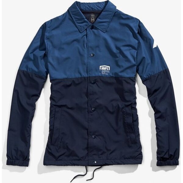 100% Kurtka męska 100% ASCOTT Coaches Jacket Navy roz. XL (NEW)