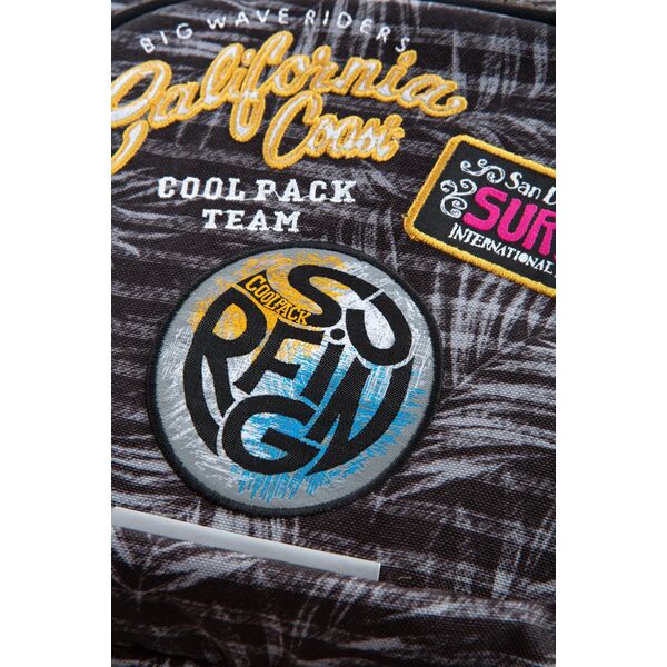 Coolpack Plecak szkolny Dart Badges G 25L Grey (B19155)